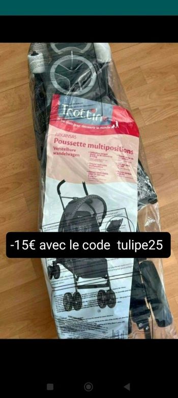 Poussette multi positions  trottine