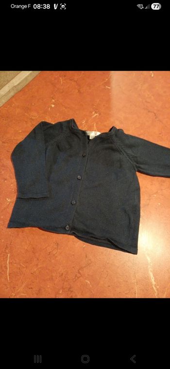 Gilet bébé taille 12 mois