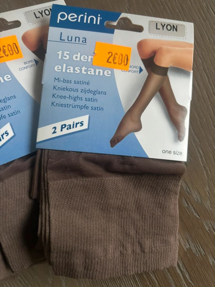 6 paires de mi bas neuf