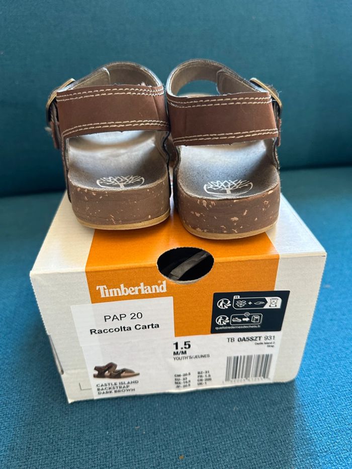 Sandales Timberland marron chocolat 33 - photo numéro 3