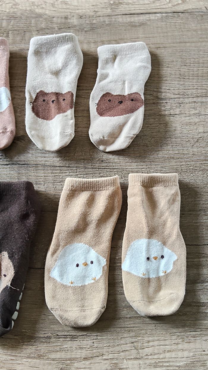 Lot de 6 paires de chaussettes antidérapantes 1-3 ans - photo numéro 4