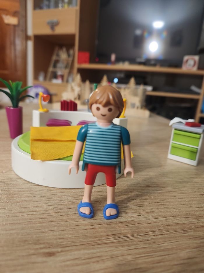 Playmobil 5583 – Chambre avec lit rond – Boîte incluse – Incomplet - photo numéro 4