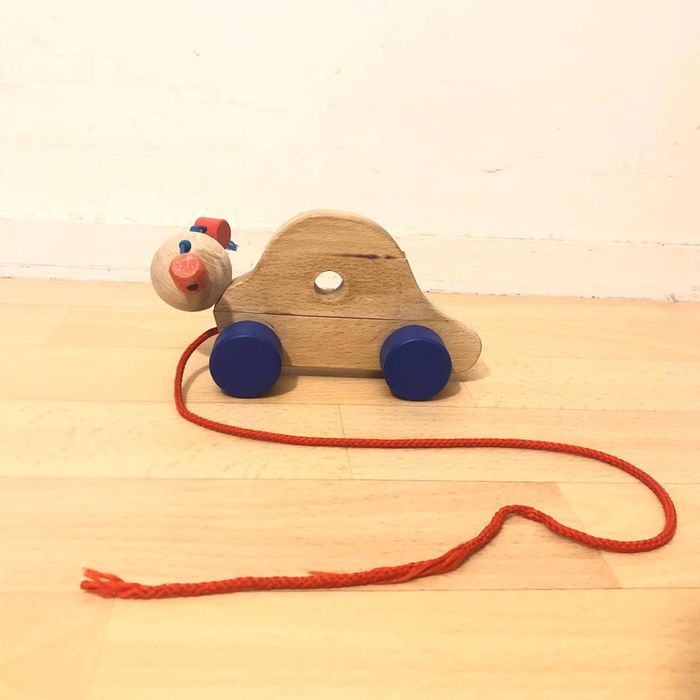 Jouet à tirer vintage