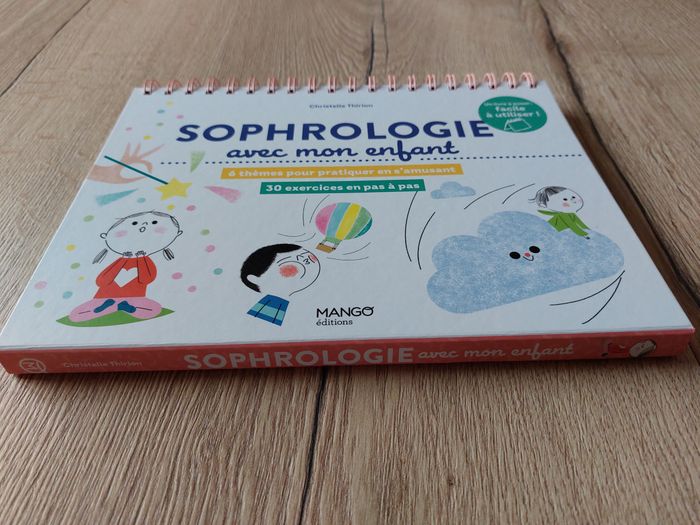 Livre chevalet "Sophrologie avec mon enfant" Christelle Thirion Mango - photo numéro 4
