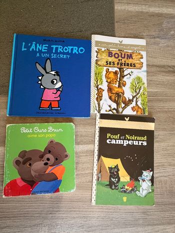 Lot de 4 livres pour enfants