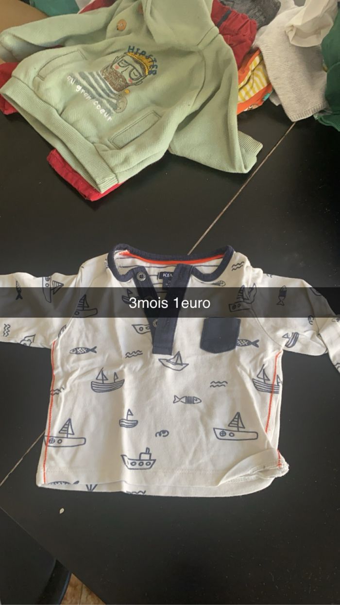Vente vêtements bébé garçon - photo numéro 7