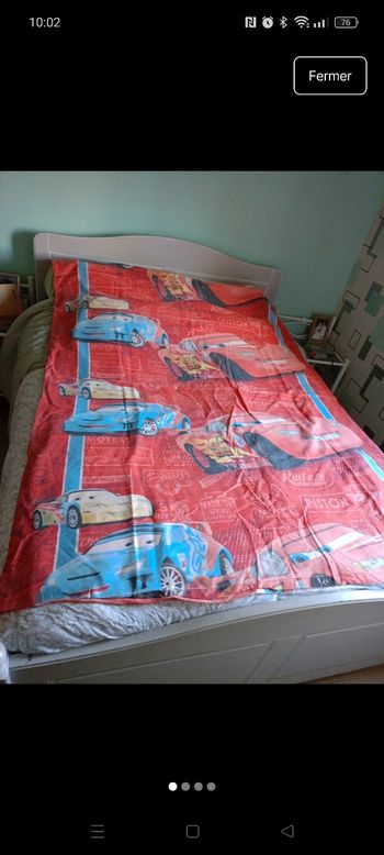 Housse de couette cars