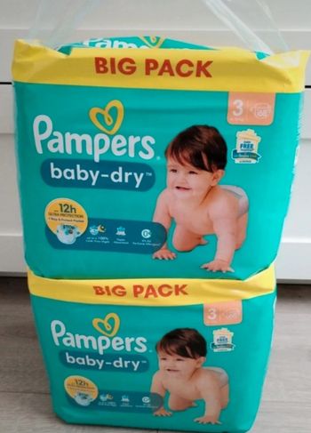 Couche pampers Baby Dry