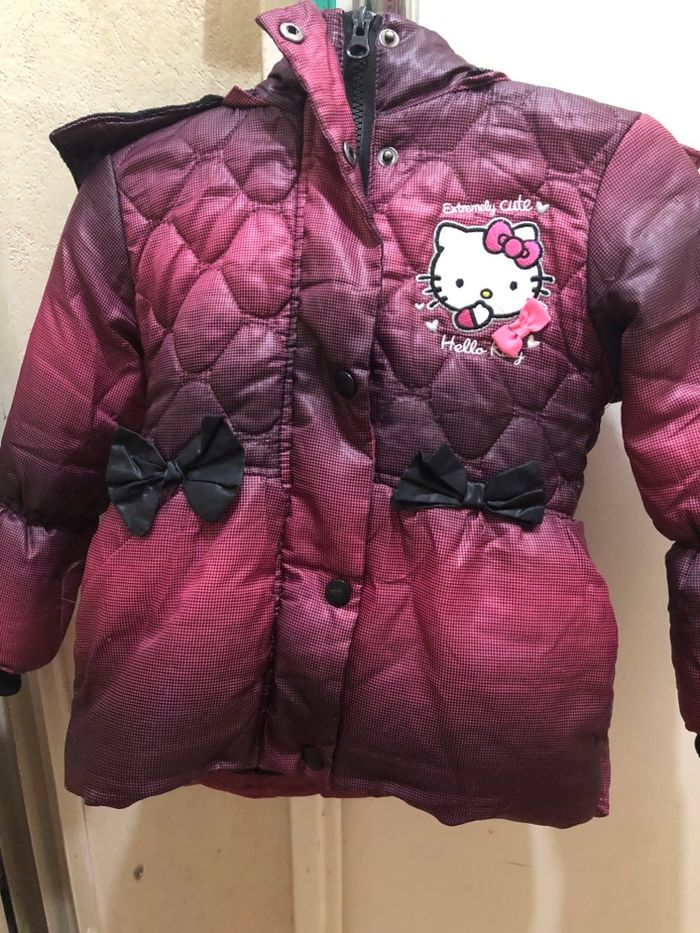 Doudoune hello kitty fille 3 ans - photo numéro 5