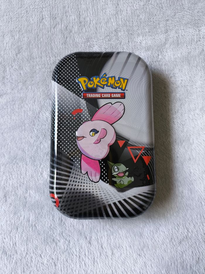 Pokémon: Mini tin Unys EV10.5 Foudre Noire & Flamme Blanche - Mamanbo & Coupenotte