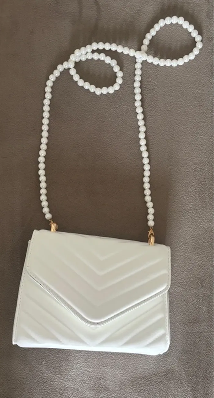 Sac bandoulière mariée