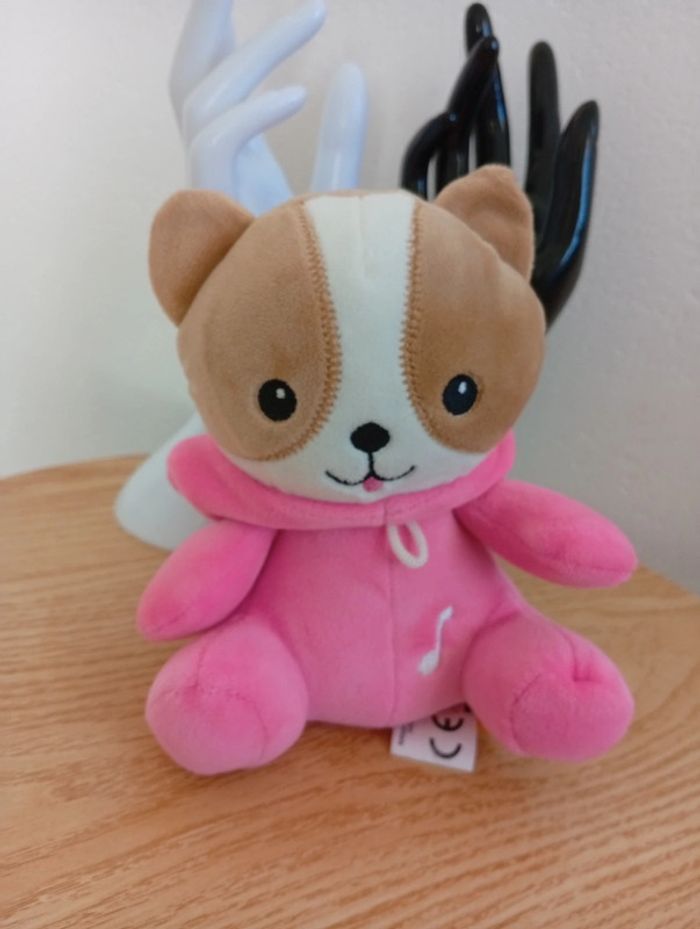 funny sweat musical fizzy peluche chienne rose ne fonctionne pas - photo numéro 2