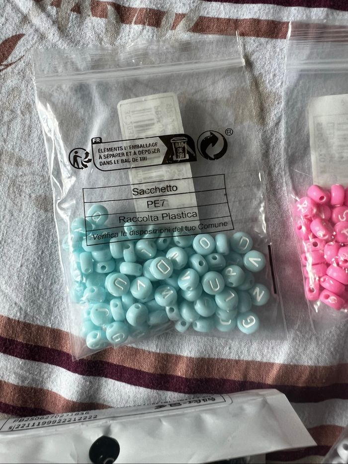 lot de perles initiales - photo numéro 5