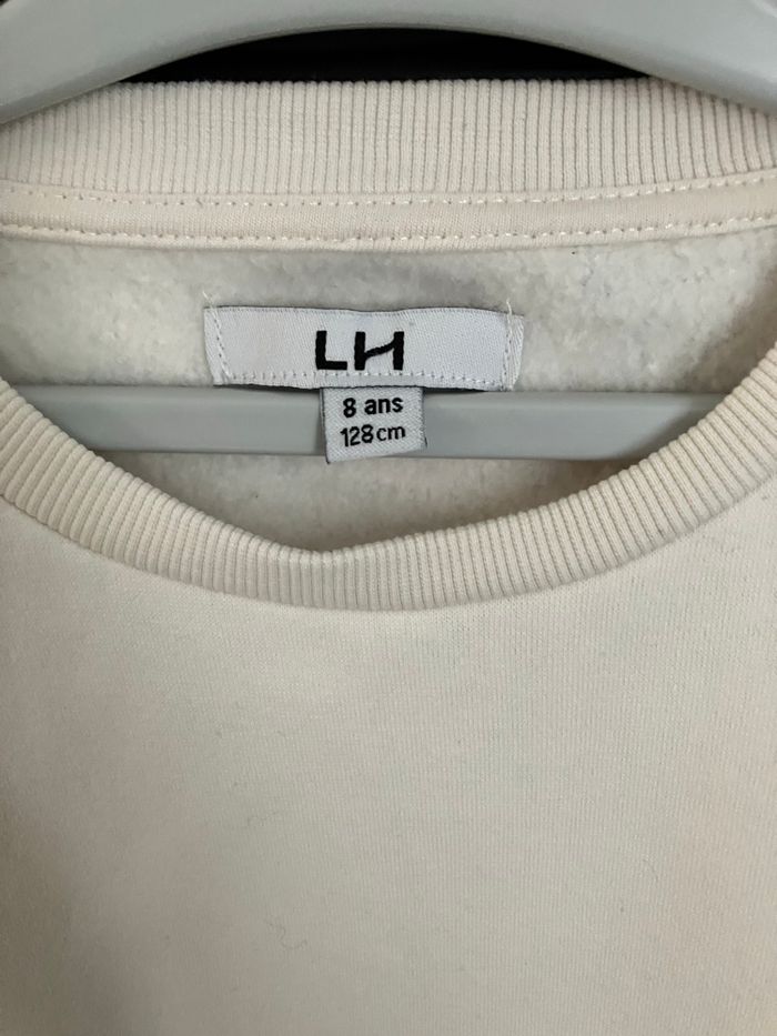 Pull sweat beige La Halle 8 ans - photo numéro 2