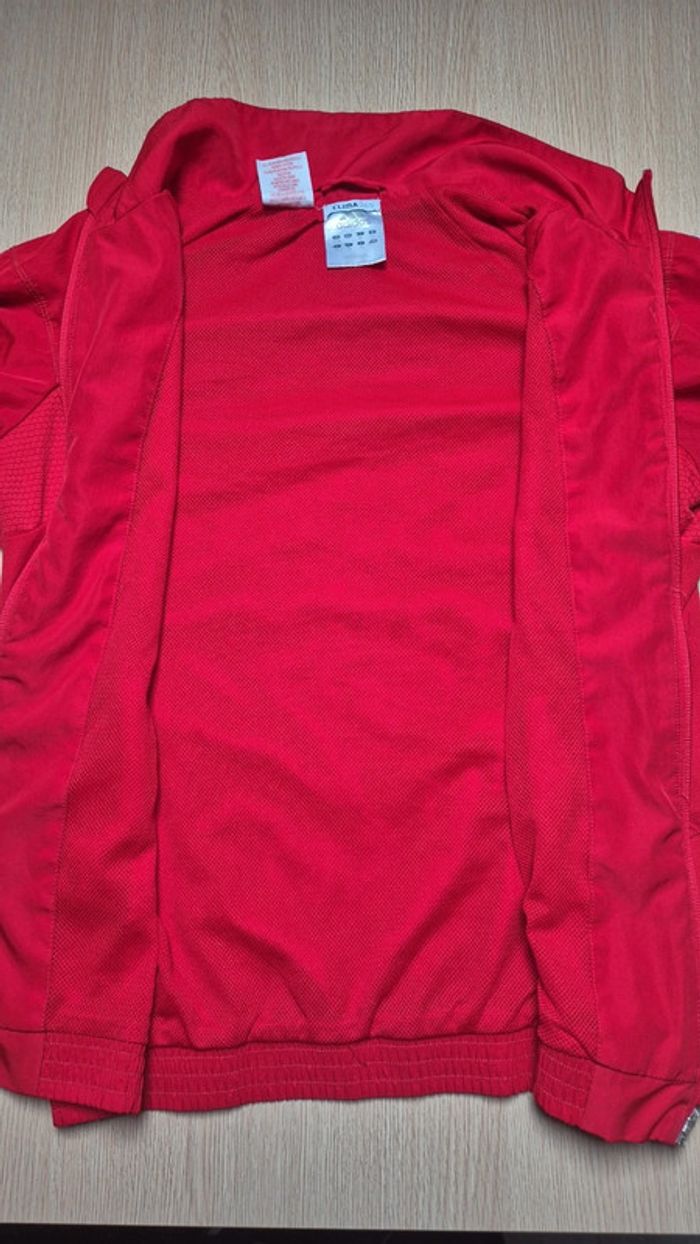 Veste Adidas zippée climat 365 rouge - photo numéro 10