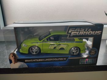 Voiture Fast & Furious Mitsubishi lancer évolution