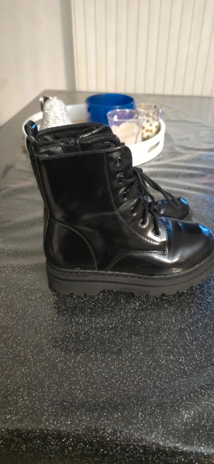 Bottines noires fille pointure 32 - photo numéro 5