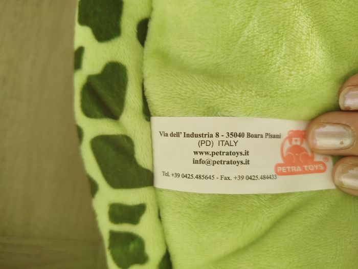 Grande peluche de tortue - photo numéro 4