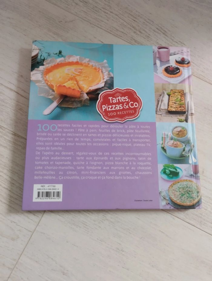 Livre "tartes, pizzas &co" - photo numéro 3