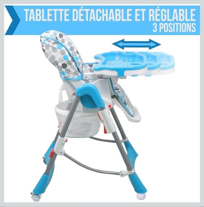 Chaise haute Monsieur bébé - photo numéro 3
