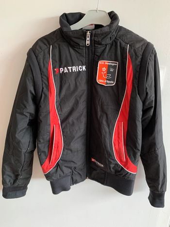 Blouson football Patrick Usbco 3xs manches détachables