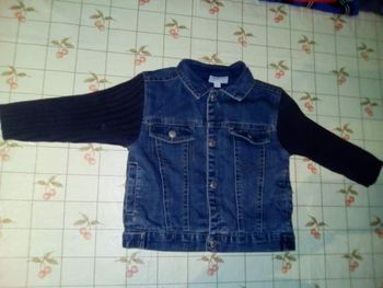 Veste en jean garçon 12 mois