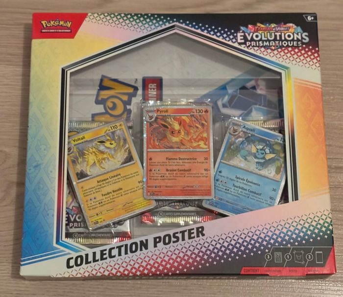 Pokémon évolutions prismatiques poster
