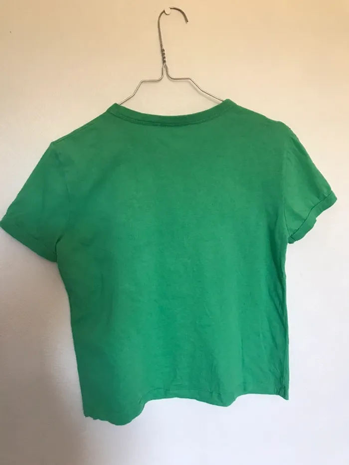 Tee shirt vert - photo numéro 2