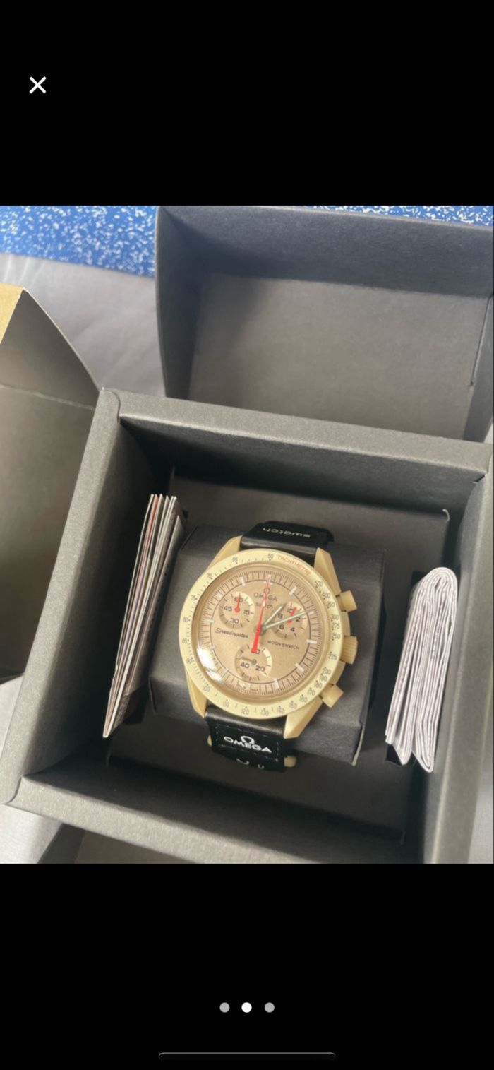 Montre Omega X swatch moonswatch mission to Jupiter - photo numéro 2