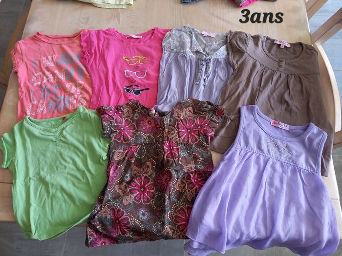 Lots de 7 t-shirt été 3ans