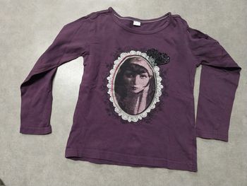 haut tee shirt manches longues fille 5 ans