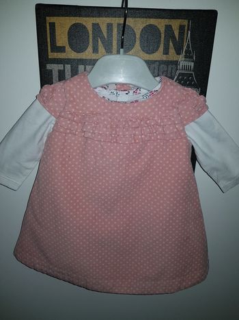 Ensemble robe en velours et T-shirt Sergent Major