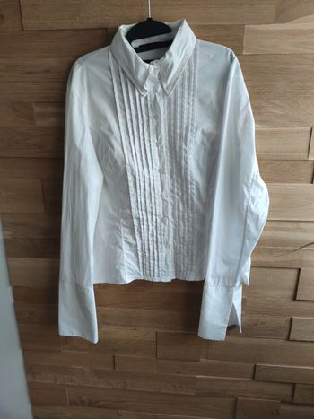 Chemise blanche multiples créateur taille 40
