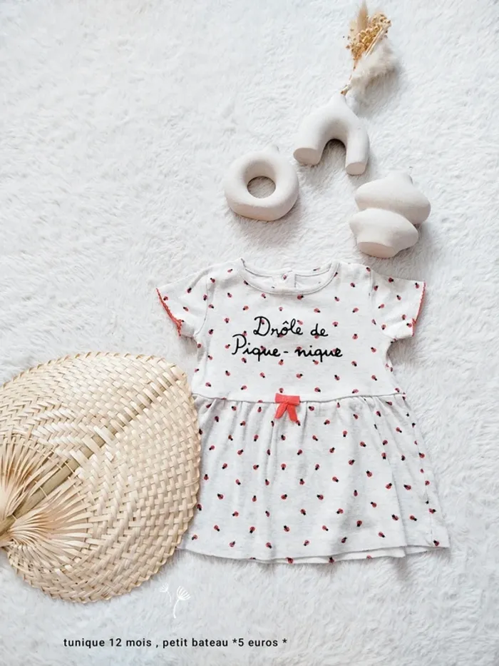 Robe courte 12 mois