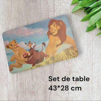 Set de table le roi lion disney