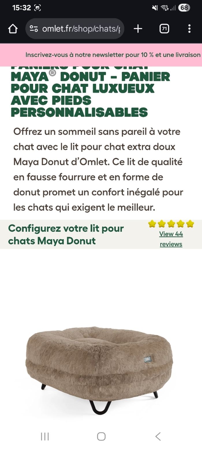 Panier ergonomique chat - photo numéro 7