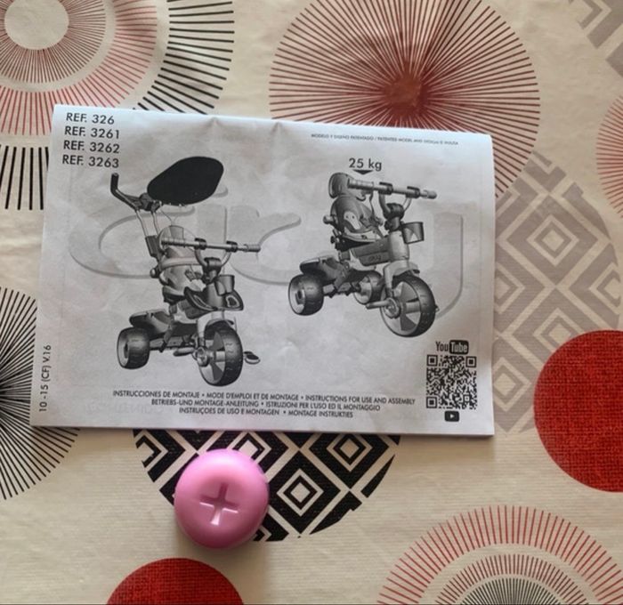 Tricycle fille 6 à 36mois - photo numéro 5