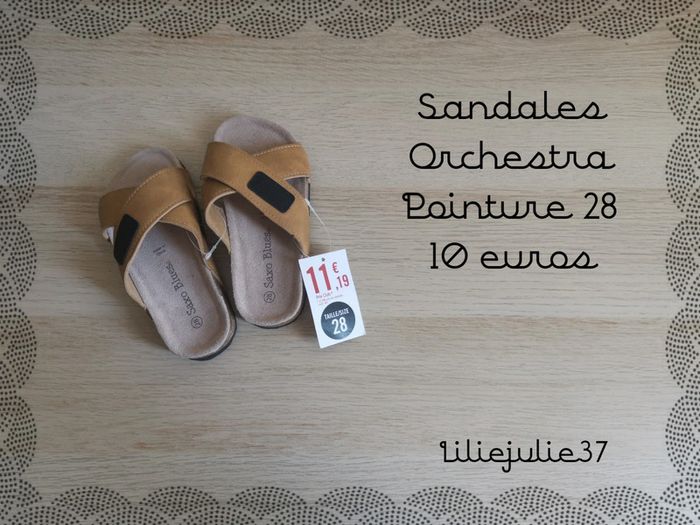 Sandales Orchestra pointure 28