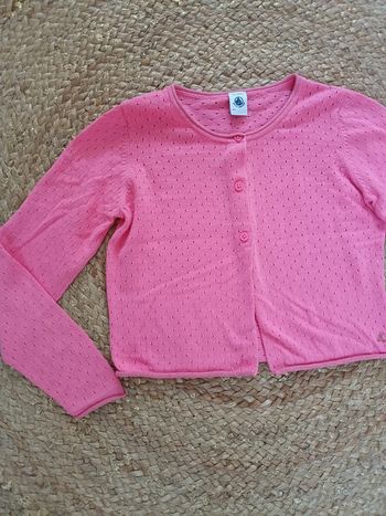 Gilet, veste petit bateau fille 8ans