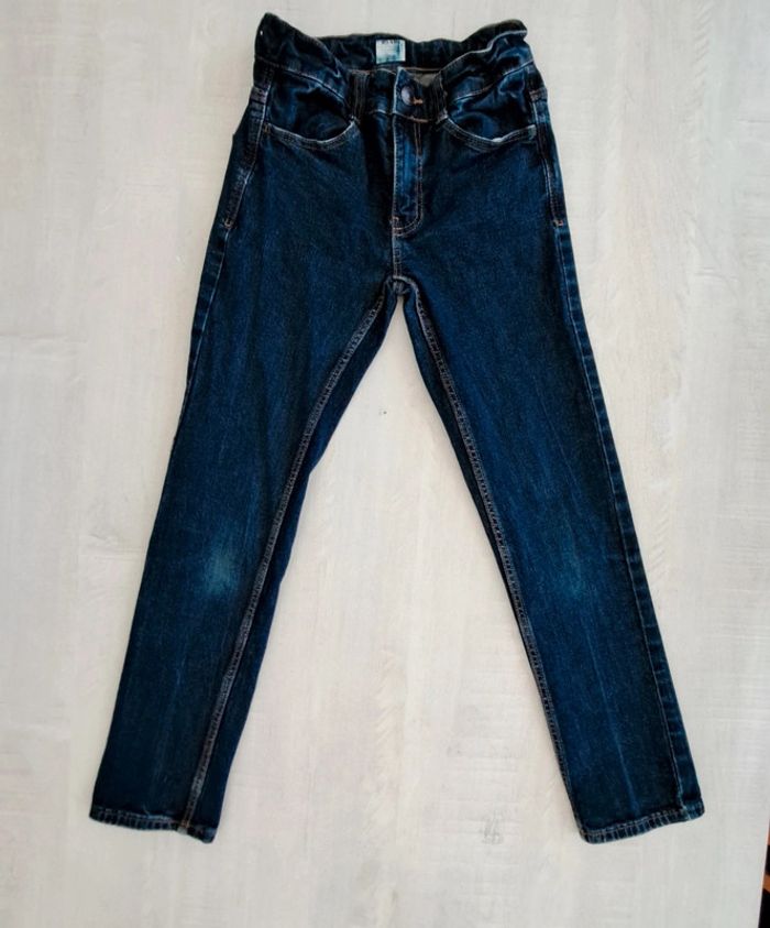 Jeans Kiabi - 10 ans taille 138-143cm - coton - bouton à pression - eco conception - photo numéro 2