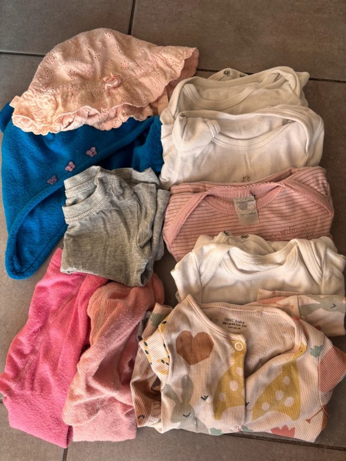 Lot 10 pièces 3/6 mois