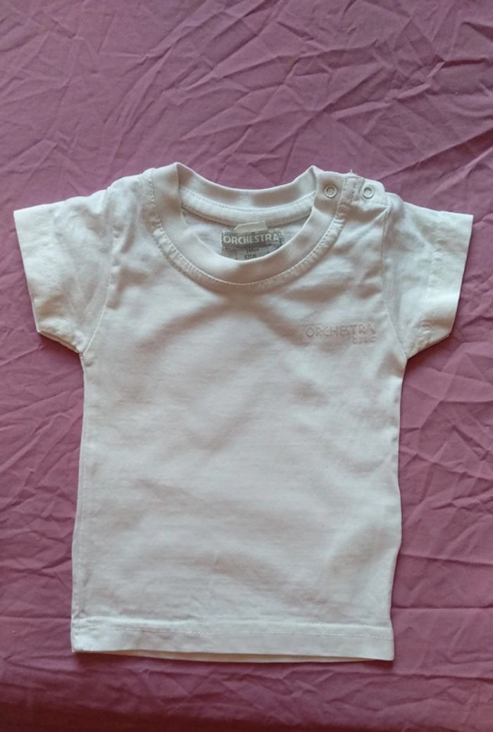T-shirt garçon Orchestra 3 mois