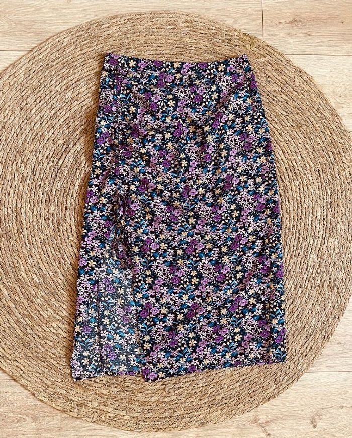 Jupe fleurie T36