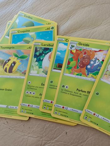Lot de 10 cartes Pokémon