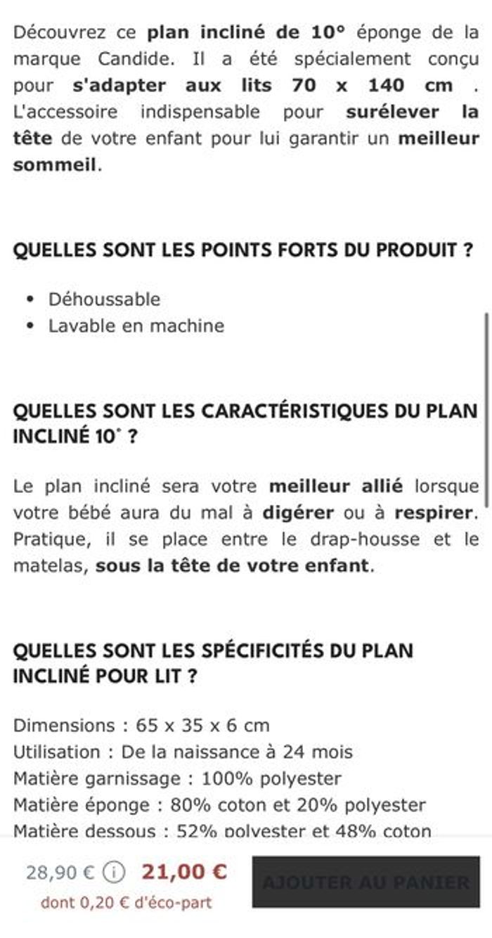 Plan incliné 10 candide - photo numéro 2