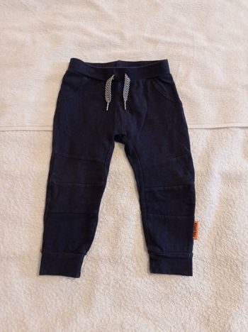 Pantalon de survêtement pour petit garçon plus foncé taille 12 mois 80 cm de poche