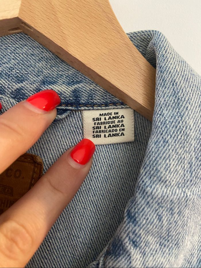 Veste en Jean Levis - photo numéro 4
