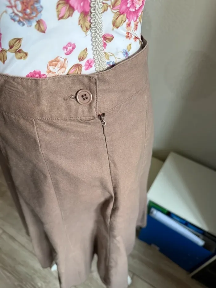 jupe beige - photo numéro 4