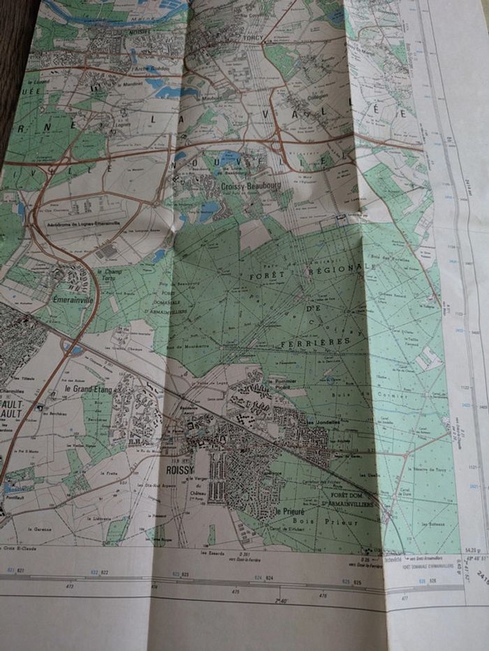 Carte ign marne la vallée - photo numéro 3