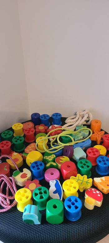 Coffret perles à enfiler